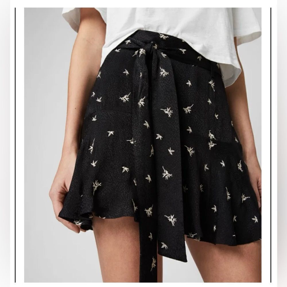 ALLSAINTS Frida Bamboo Skirt